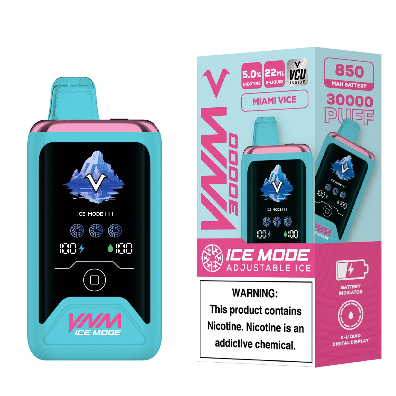 VNM Ice Mode 30K Disposable - Miami Vice