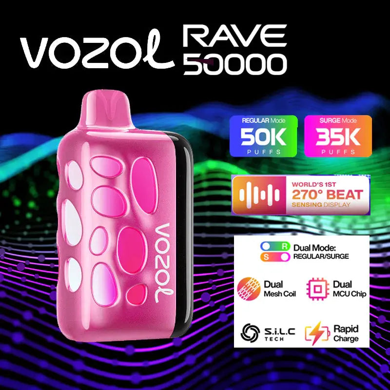 Vozol Rave 50000 Disposable Vape Vozol Rave 50000 Disposable Vape