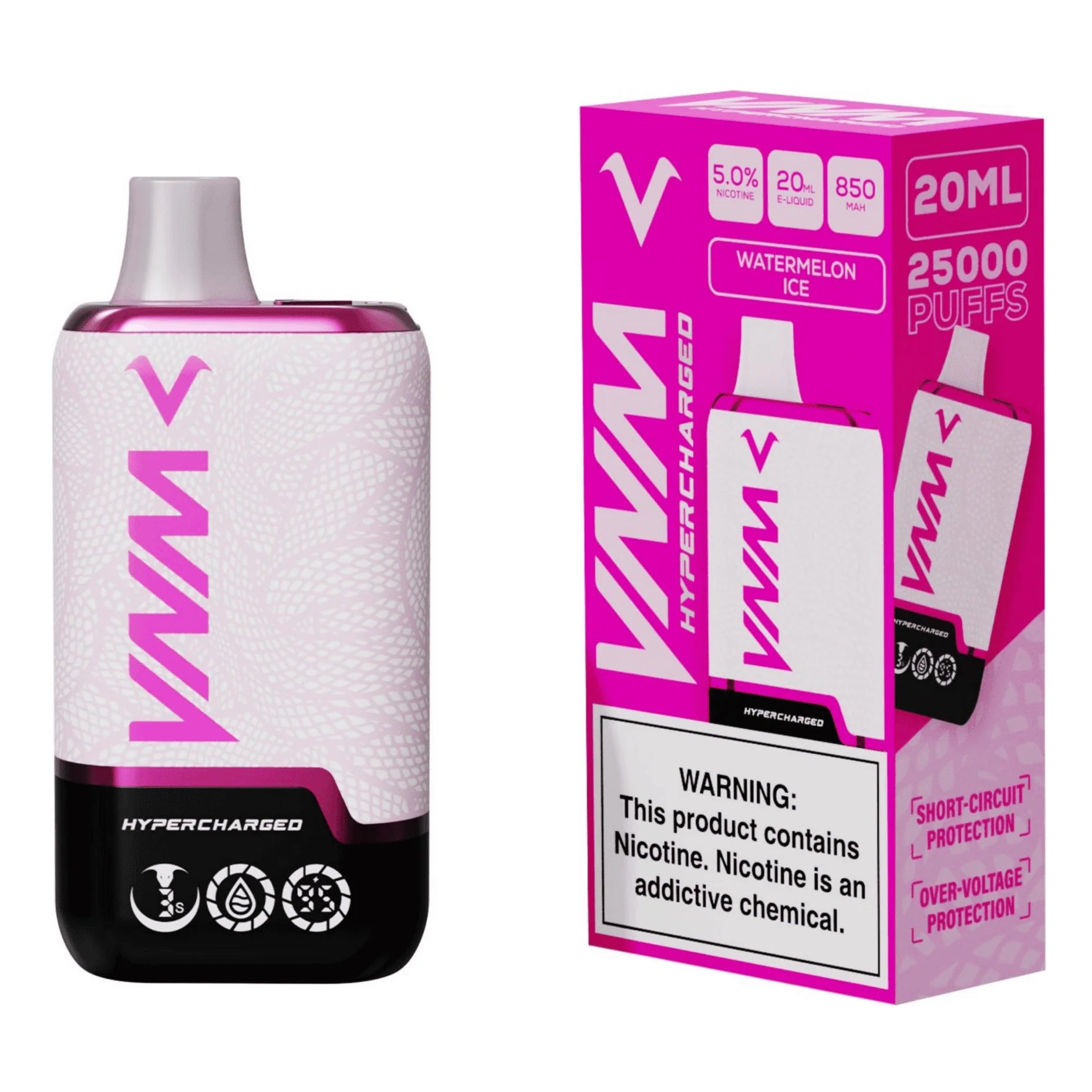 VNM Hypercharged VM25000 - Watermelon Ice