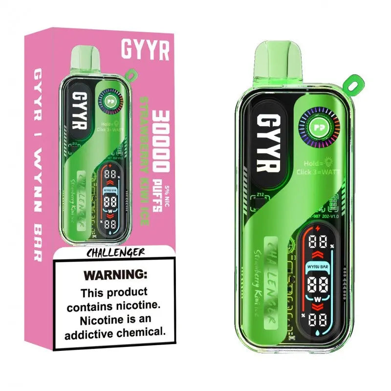 Wynn Bar x GYYR Challenger 30K - Strawberry Kiwi Ice
