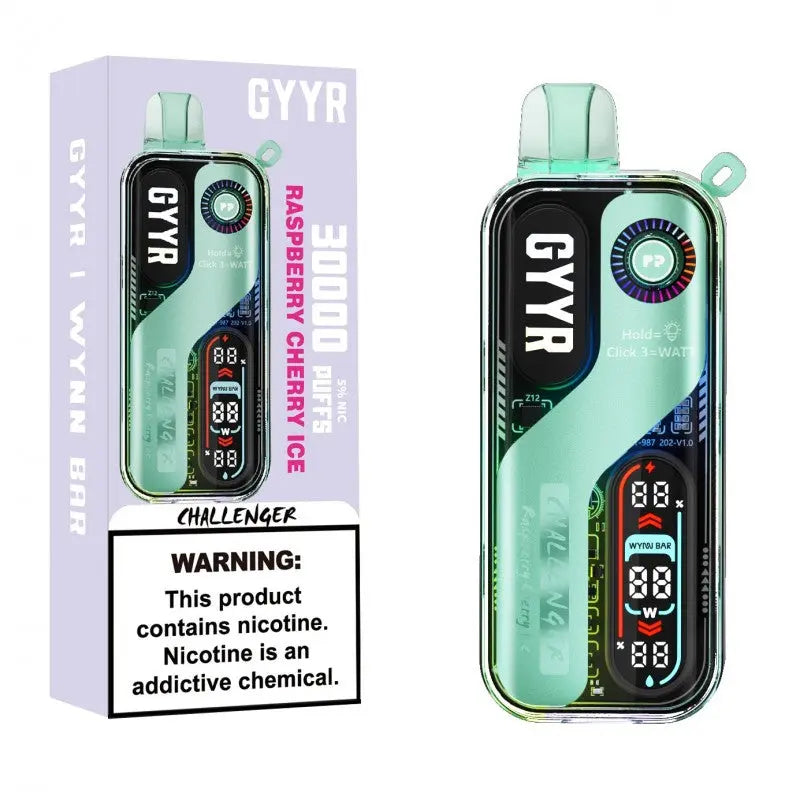 Wynn Bar x GYYR Challenger 30K - Raspberry Cherry Ice