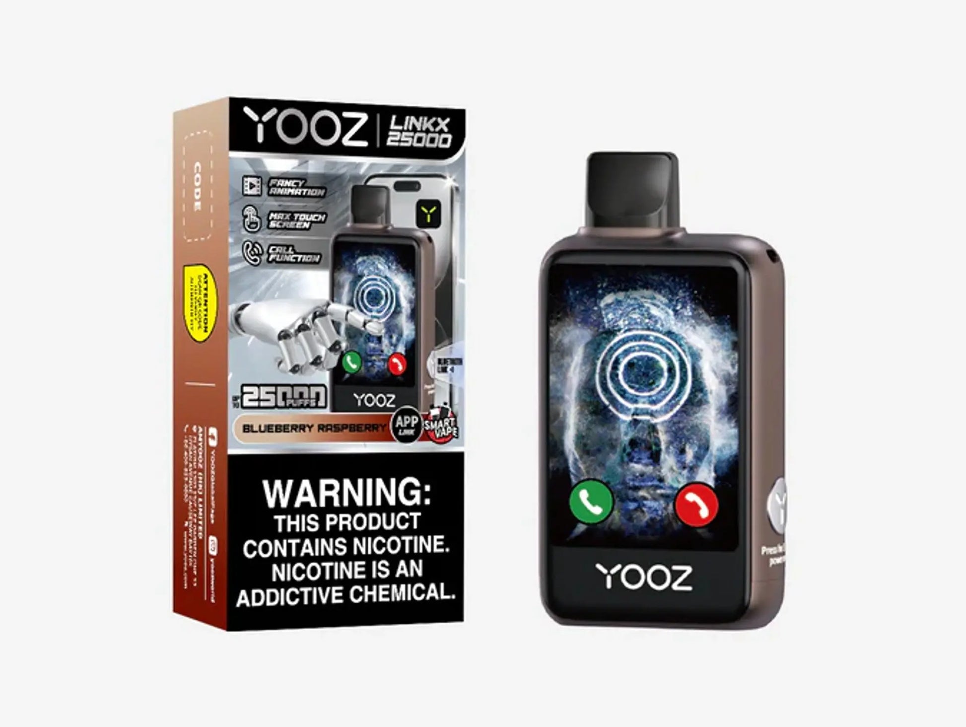 YOOZ LINKX 25K Disposable - Blueberry Raspberry