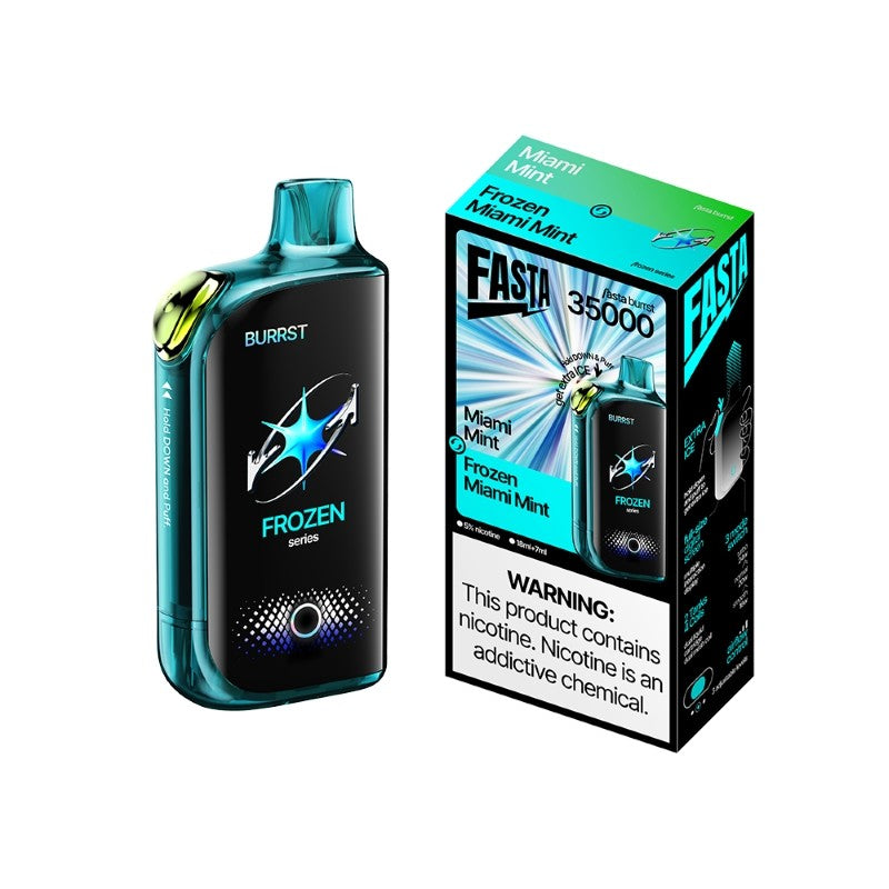 Fasta Burrst 35K Disposable - Frozen Miami Mint