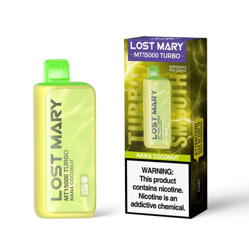 Lost Mary MT15000 Disposable Vape - Nana Coconut