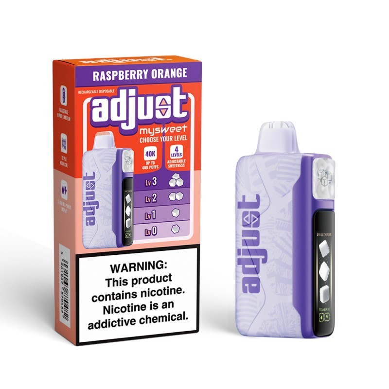 Adjust MySweet 40K Disposable - Raspberry Orange