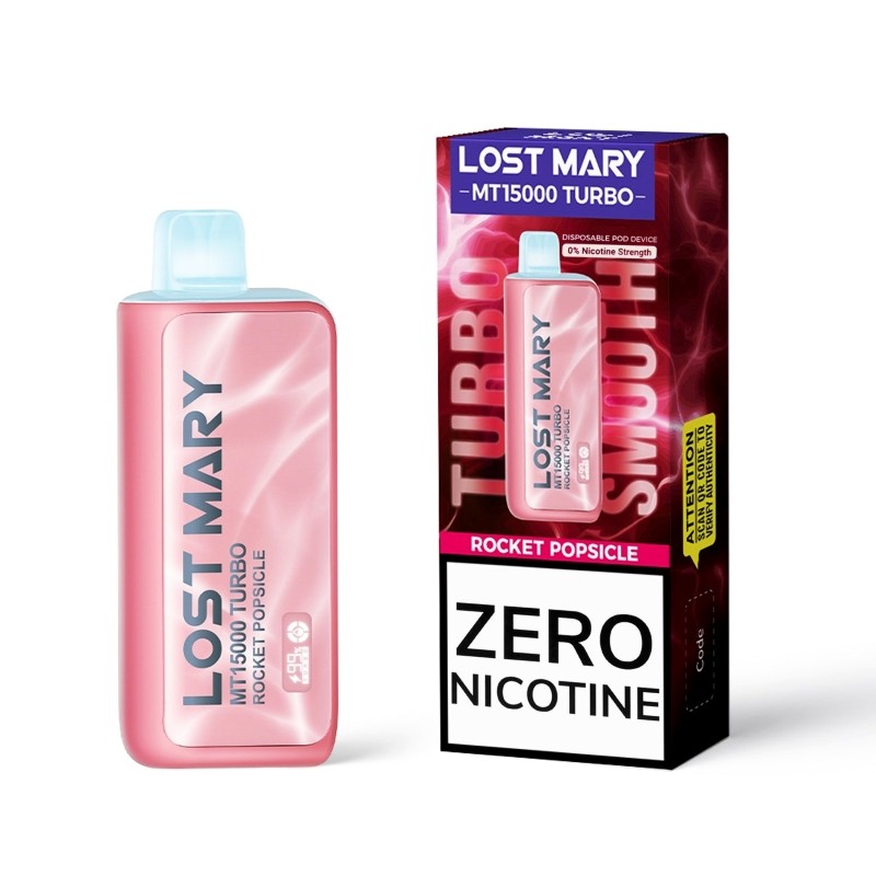Lost Mary MT15000 Zero Nicotine - Rocket Popsicle
