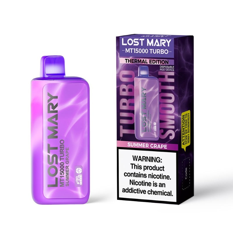 Lost Mary MT15000 Disposable Vape - Summer Grape