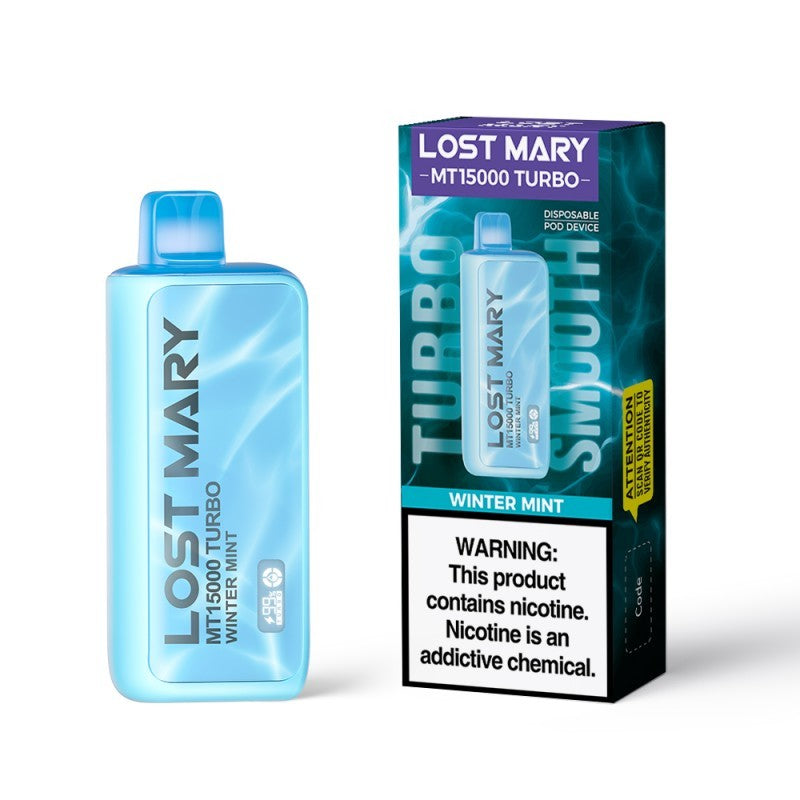 Lost Mary MT15000 Disposable Vape - Winter Mint