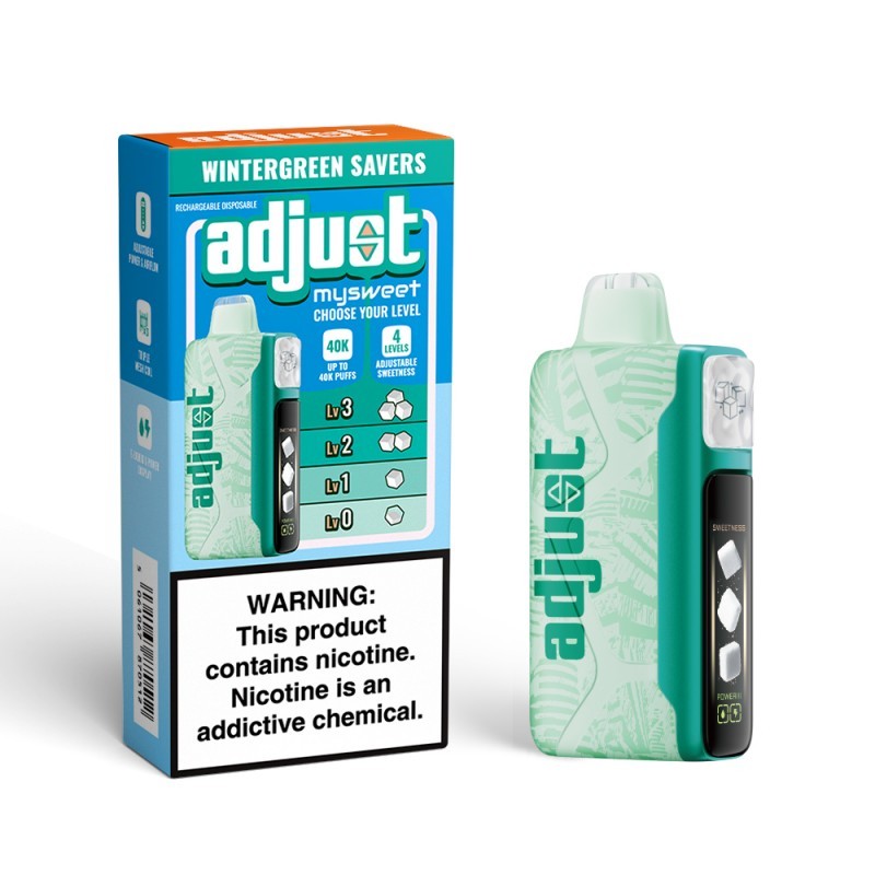 Adjust MySweet 40K Disposable - Wintergreen Savers