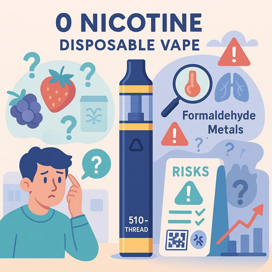Why 0 Nicotine Disposable Vapes May Still Pose Risks