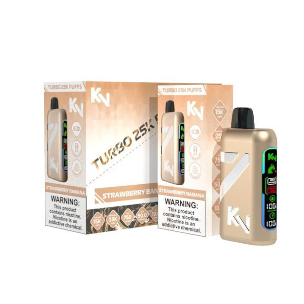 Kangvape KV Turbo 25K - Strawberry Banana 