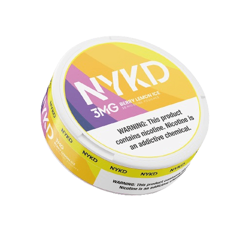 NYKD Nicotine Pouches 20ct - Berry Lemon Ice 