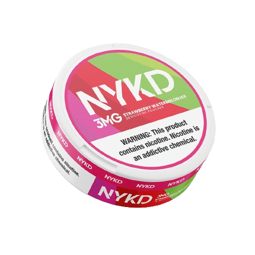 NYKD Nicotine Pouches 20ct - Strawberry Watermelon Ice 