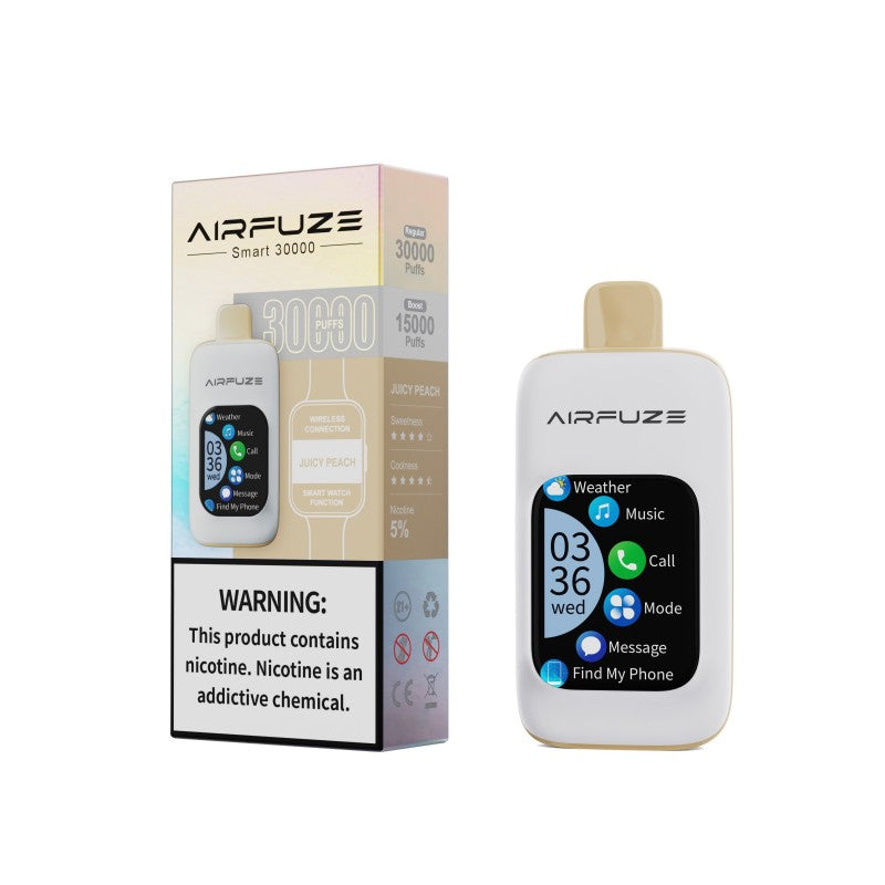 AIRFUZE SMART 30K DISPOSABLE - Juicy Peach