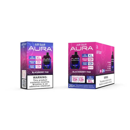 Air Bar AURA 25K Disposable - Blackberry Fab 