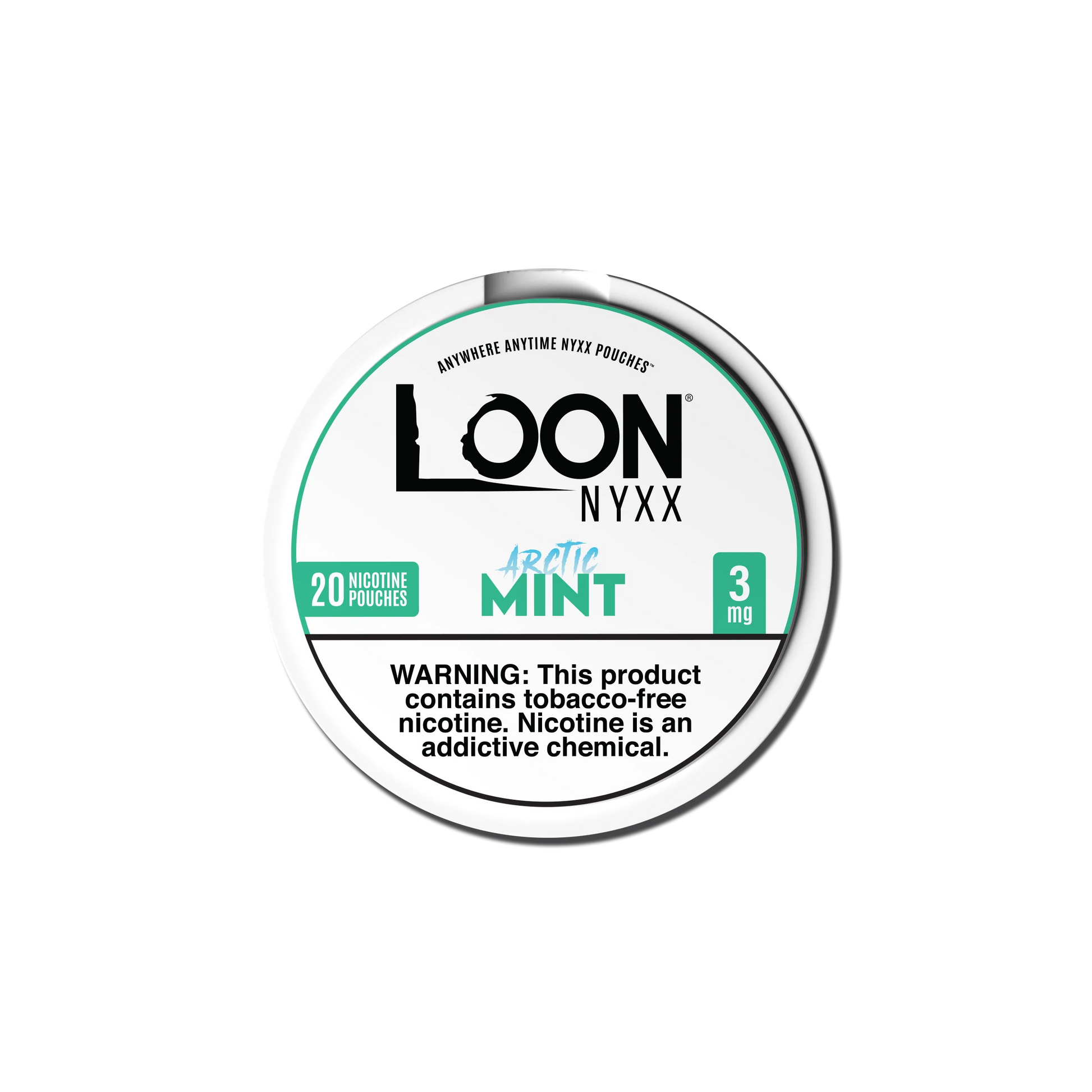 LOON NYXX Nicotine Pouches - Arctic Mint 