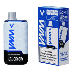 VNM Hypercharged VM25000 - Blue Razz Ice