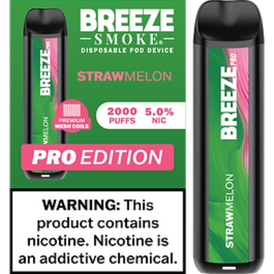 Breeze Pro 2000 Disposable - Strawmelon 