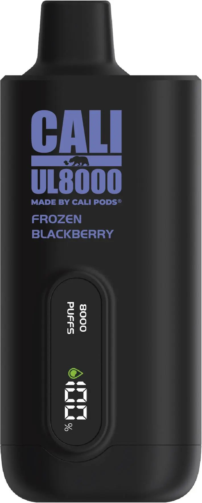 Cali UL8000 0% Disposable - Frozen Blackberry 