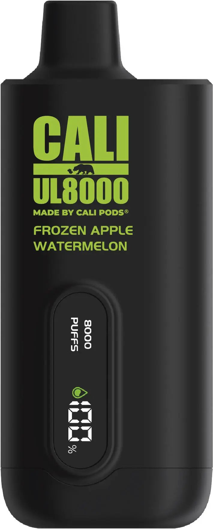 Cali UL8000 0% Disposable - Frozen Apple Watermelon 