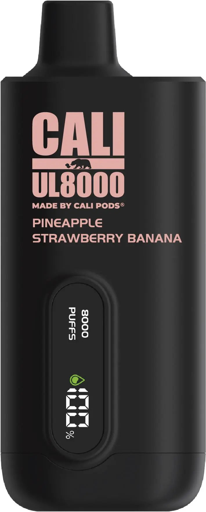 Cali UL8000 0% Disposable - Pineapple Strawberry Banana 