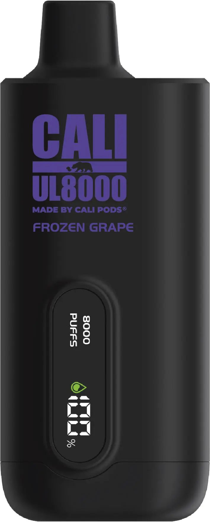 Cali UL8000 0% Disposable - Frozen Grape 