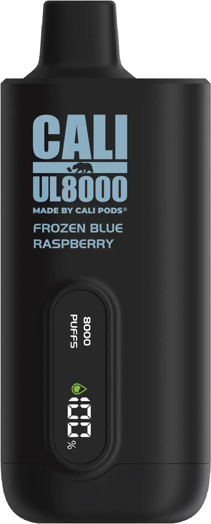 Cali UL8000 0% Disposable - Frozen Blue Raspberry 