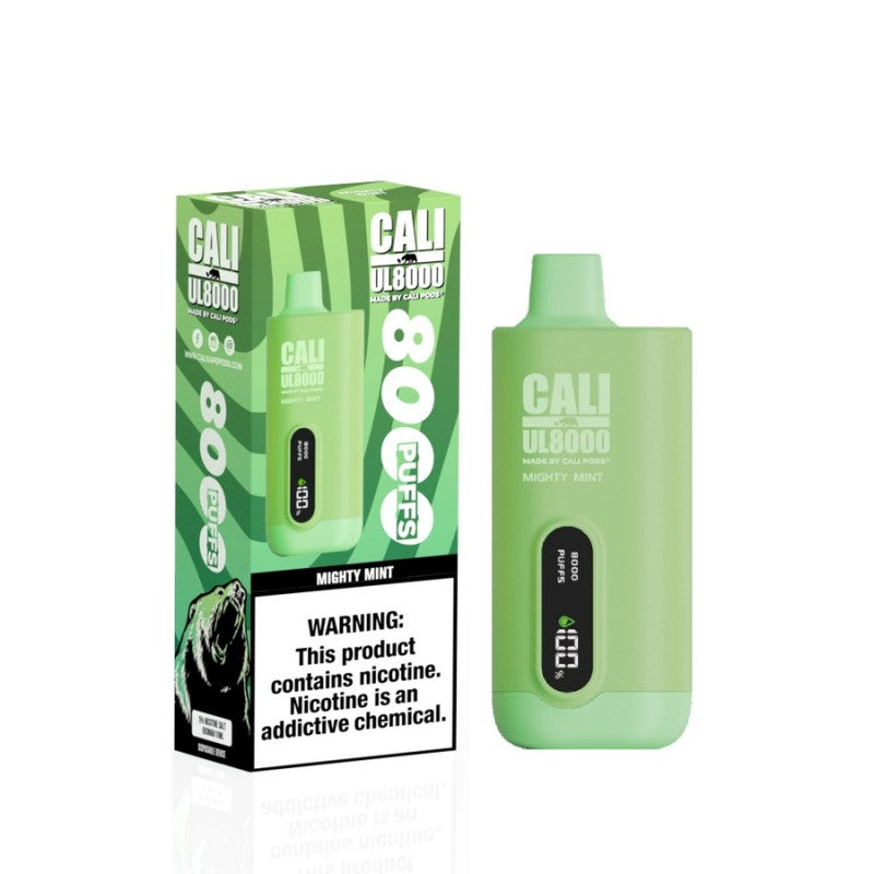 Cali UL8000 Disposable - Mighty Mint 