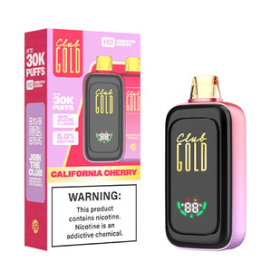 Club Gold 30K Disposable Vape - California Cherry 