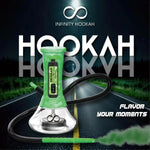 DKHAAN INFINITY PORTABLE HOOKAH KIT (FREE DKHAAN VAPE) - Green 