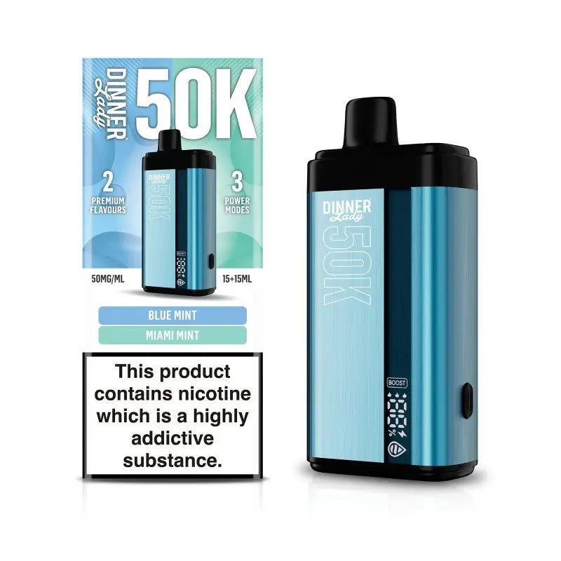 Dinner Lady 50K Disposable - Blue Mint / Miami Mint 