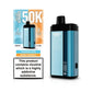 Dinner Lady 50K Disposable - Peach Blue Slush / Orange Creamsicle 