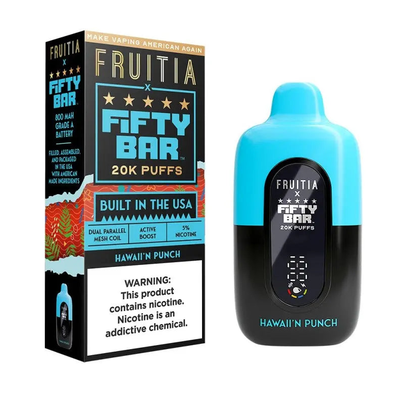 Fruitia x Fifty Bar 20K - Hawaii'n Punch 