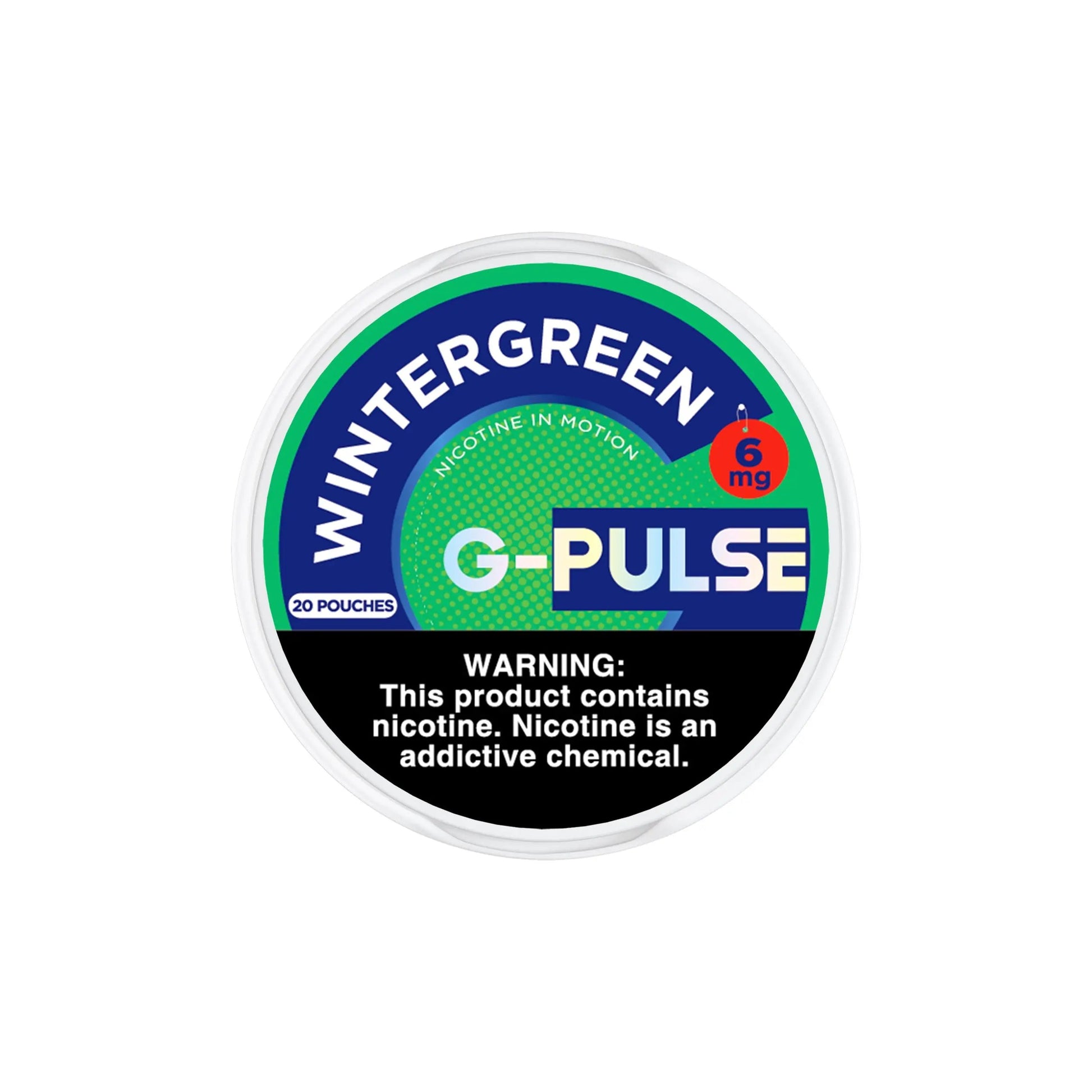 G-Pulse Nicotine Pouches - Wintergreen 