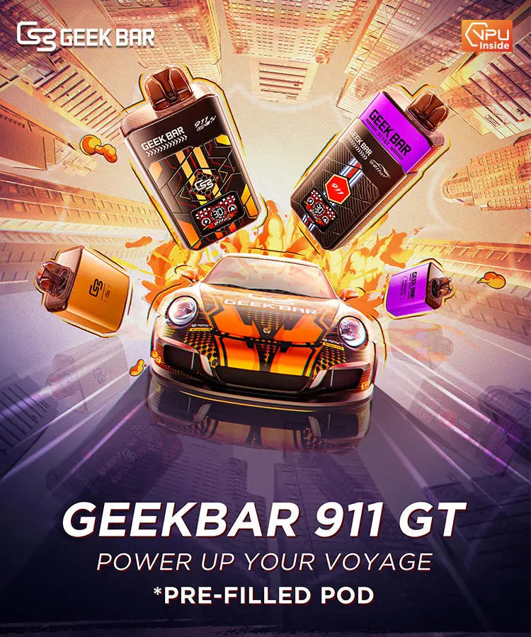 Geek Bar 911 GT 16K Pod Vape Geek Bar 911 GT 16K Pod Vape