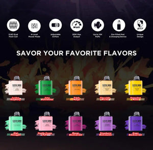 Geek Bar 911 GT 16K Pod Vape