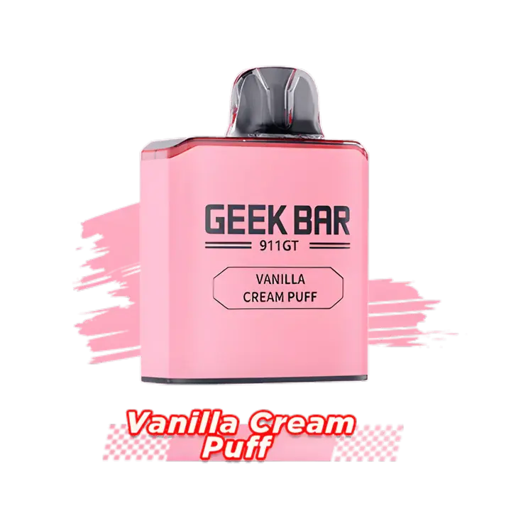 Geek Bar 911 GT 16K Pod Vape - Vanilla Cream Puff 