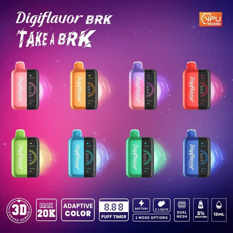 Geek Bar Digi Flavor 20K BRK Pod