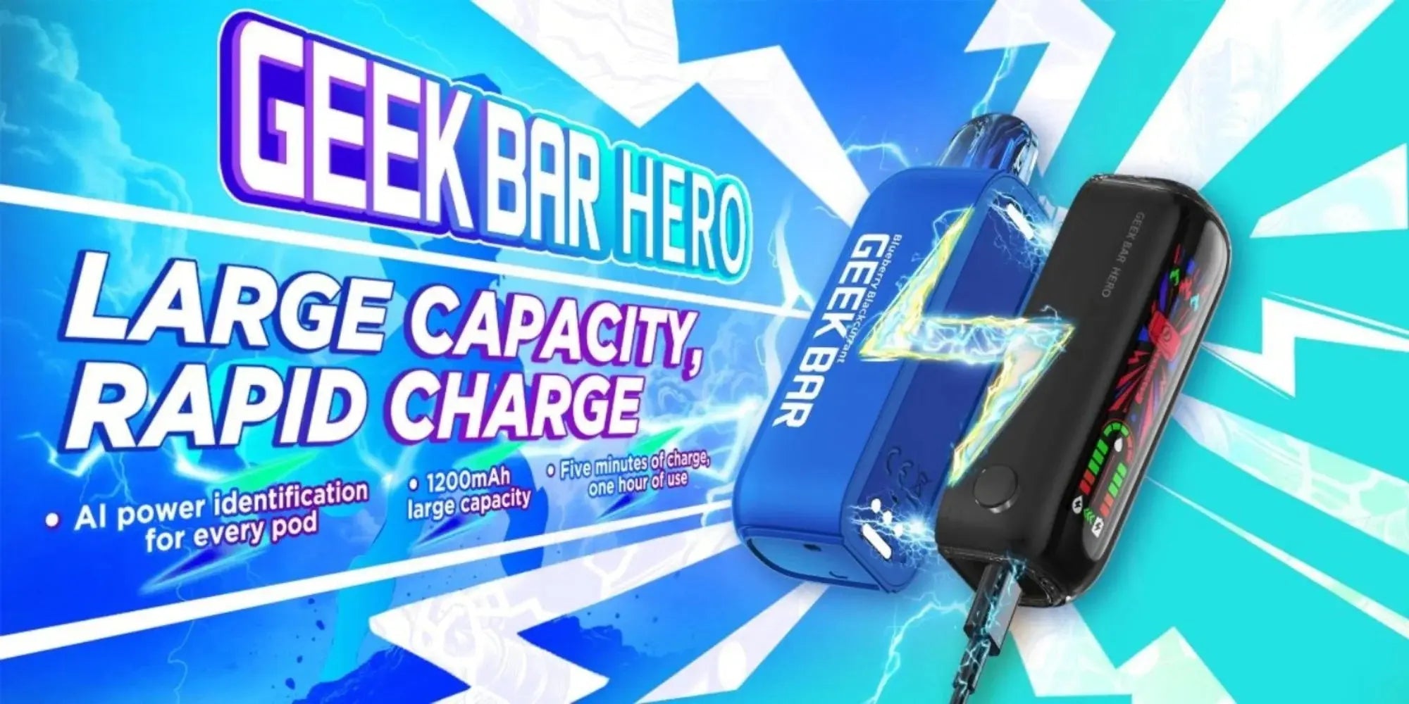 Geek Bar Hero 20K Disposable Vape $18.99 Geek Bar Hero 20K Disposable Vape $18.99