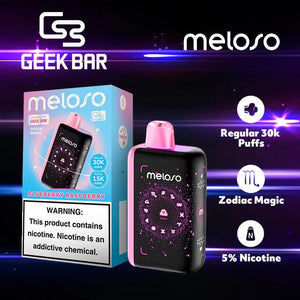 Geek Bar Meloso 30K Disposable Vape - Blueberry Raspberry (Libra)