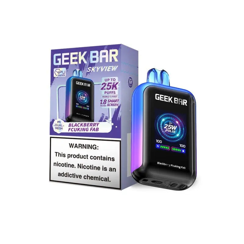 Geek Bar Skyview 25K Disposable - Blackberry Fcuking Fab 