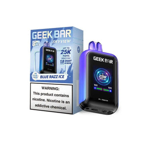 Geek Bar Skyview 25K Disposable - Blue Razz Ice 