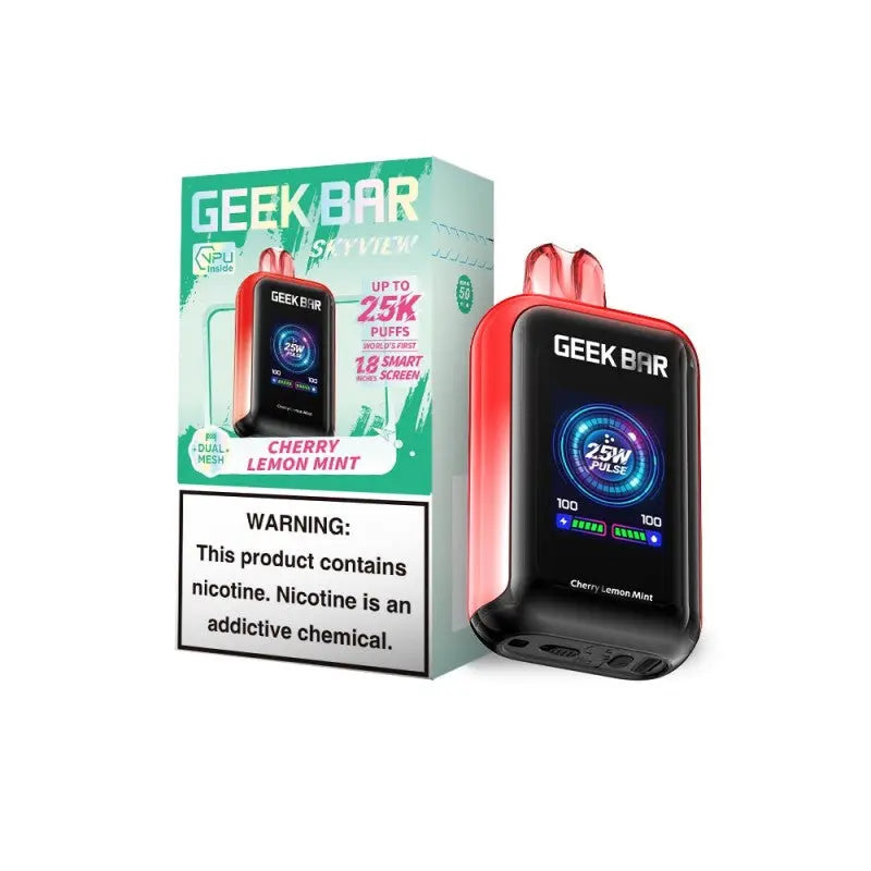 Geek Bar Skyview 25K Disposable - Cherry Lemon Mint 