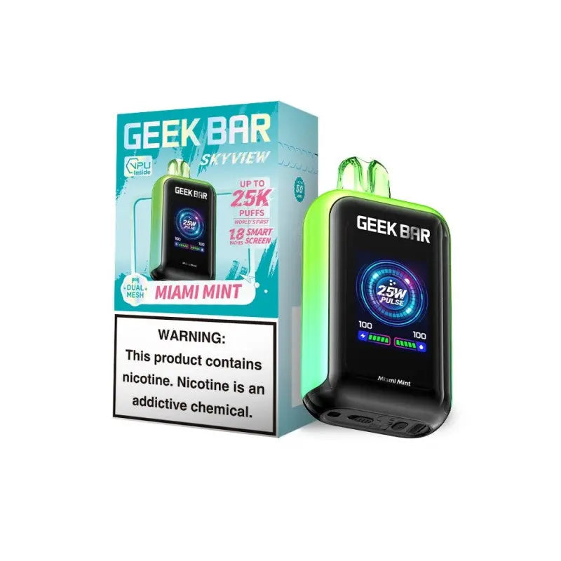 Geek Bar Skyview 25K Disposable - Miami Mint 