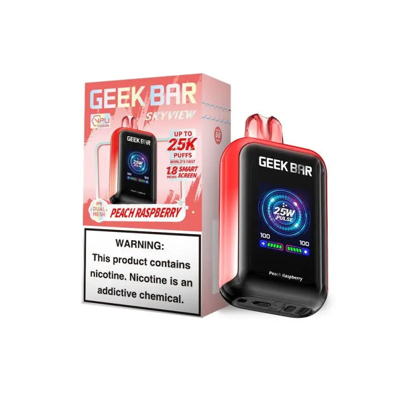 Geek Bar Skyview 25K Disposable - Peach Raspberry 