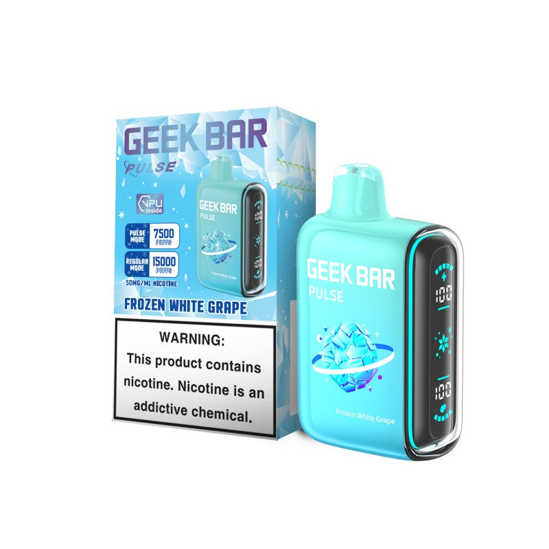 Geek Bar Pulse 15K Disposable - Frozen White Grape 