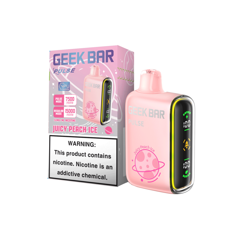 Geek Bar Pulse 15K Disposable - Juicy Peach Ice 