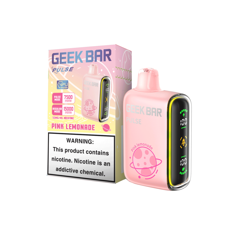 Geek Bar Pulse 15K Disposable - Pink Lemonade 