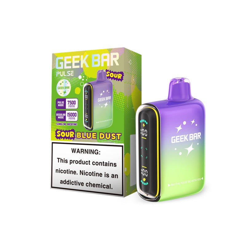 Geek Bar Pulse 15K Disposable - Sour Blue Dust 
