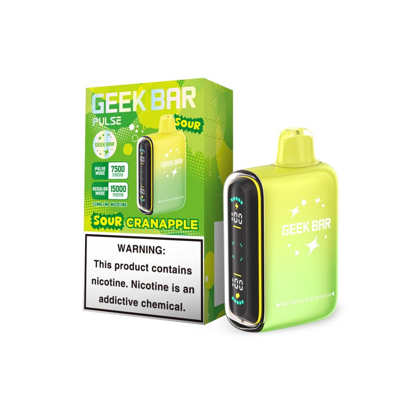 Geek Bar Pulse 15K Disposable - Sour Cranapple 
